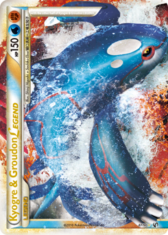 Pokemon HS—Undaunted Kyogre & Groudon LEGEND - 87