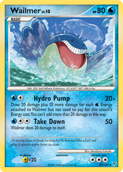 Pokemon Supreme Victors Wailmer - 87