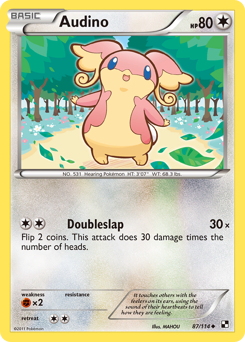 Pokemon Black & White Audino - 87