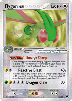 Pokemon Legend Maker Flygon ex - 87