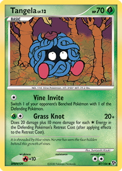 Pokemon Great Encounters Tangela - 87