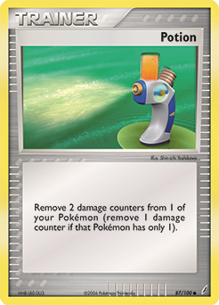 Pokemon Crystal Guardians Potion - 87