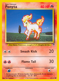 Pokemon Legendary Collection Ponyta - 87