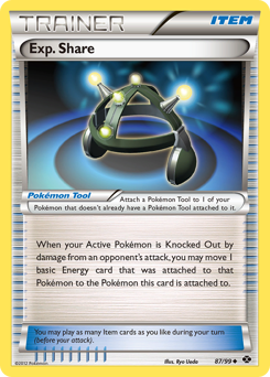 Pokemon Next Destinies Exp. Share - 87