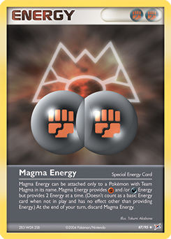 Pokemon Team Magma vs Team Aqua Magma Energy - 87