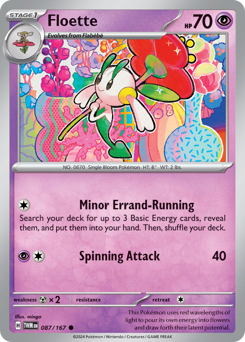 Pokemon Twilight Masquerade Floette - 87