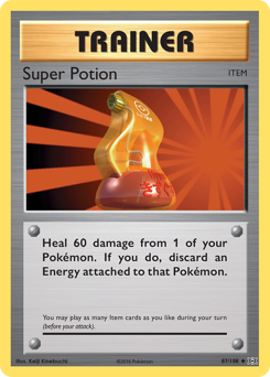 Pokemon Evolutions Super Potion - 87