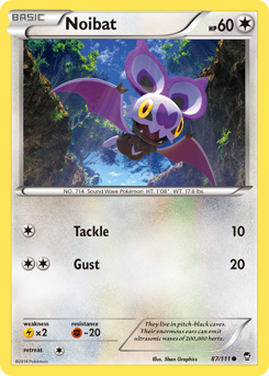 Pokemon Furious Fists Noibat - 87