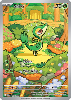 Pokemon Black Bolt Snivy - 87