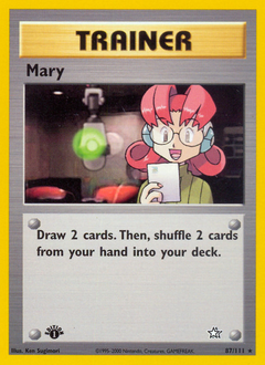 Pokemon Neo Genesis Mary - 87