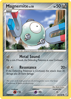 Pokemon Diamond & Pearl Magnemite - 87