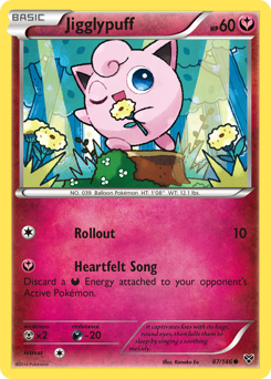 Pokemon XY Jigglypuff - 87