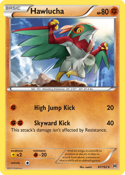 Pokemon BREAKthrough Hawlucha - 87
