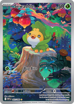 Pokemon White Flare Sewaddle - 87