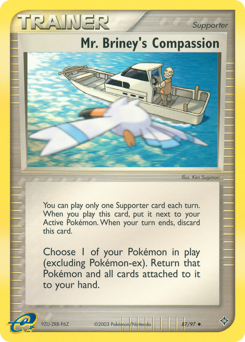 Pokemon Dragon Mr. Briney's Compassion - 87
