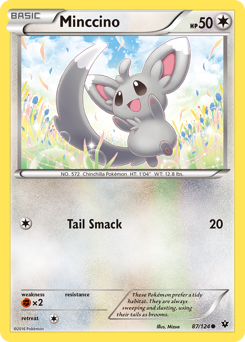 Pokemon Fates Collide Minccino - 87