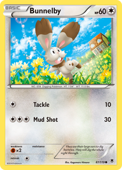 Pokemon Phantom Forces Bunnelby - 87