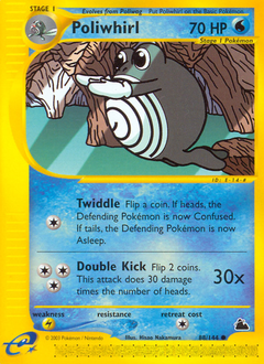 Pokemon Skyridge Poliwhirl - 88