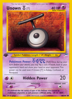 Pokemon Neo Destiny Unown [T] - 88