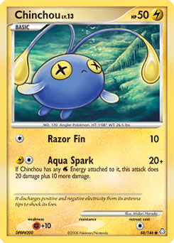 Pokemon Legends Awakened Chinchou - 88