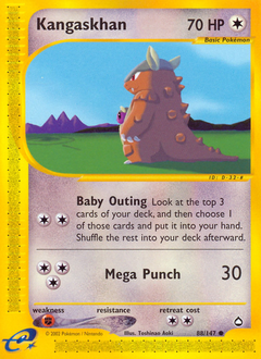 Pokemon Aquapolis Kangaskhan - 88