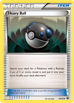 Pokemon Next Destinies Heavy Ball - 88
