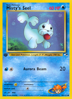 Pokemon Gym Heroes Misty's Seel - 88