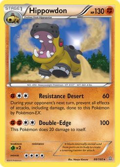 Pokemon Primal Clash Hippowdon - 88