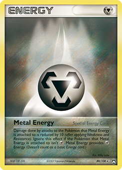 Pokemon Power Keepers Metal Energy - 88