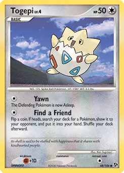 Pokemon Great Encounters Togepi - 88