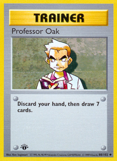 Pokemon Base Professor Oak - 88
