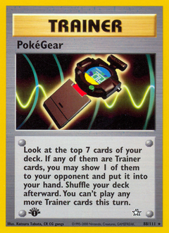 Pokemon Neo Genesis PokéGear - 88