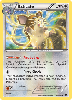 Pokemon BREAKpoint Raticate - 88