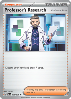 Pokemon Paldean Fates Professor's Research - 88