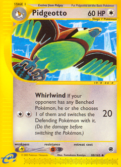 Pokemon Expedition Base Set Pidgeotto - 88