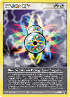 Pokemon Crystal Guardians Double Rainbow Energy - 88