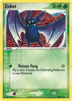 Pokemon Delta Species Zubat - 88