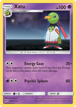 Pokemon Lost Thunder Xatu - 88