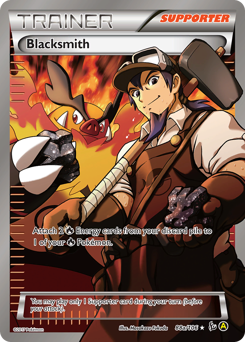 Pokemon Flashfire Blacksmith - 88a