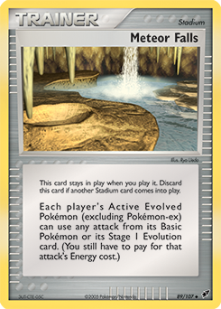 Pokemon Deoxys Meteor Falls - 89