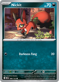 Pokemon Mega Evolution Nickit - 89
