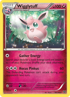 Pokemon XY Wigglytuff - 89