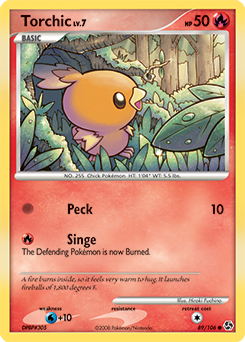 Pokemon Great Encounters Torchic - 89