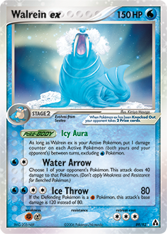 Pokemon Legend Maker Walrein ex - 89