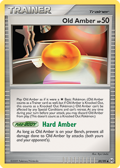 Pokemon Arceus Old Amber - 89