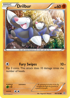 Pokemon Primal Clash Drilbur - 89