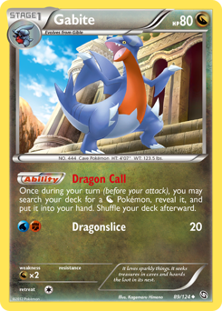Pokemon Dragons Exalted Gabite - 89