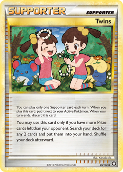 Pokemon HS—Triumphant Twins - 89