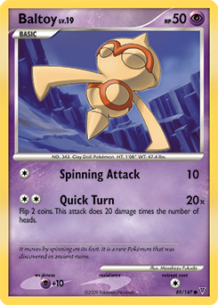 Pokemon Supreme Victors Baltoy - 89