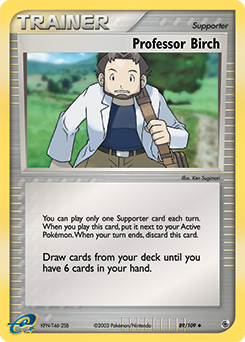 Pokemon Ruby & Sapphire Professor Birch - 89